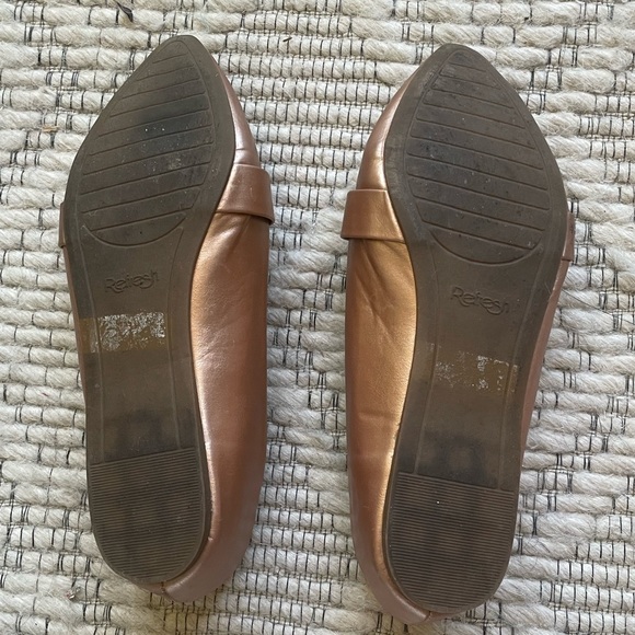 Rose gold loafer flats - Picture 7 of 7